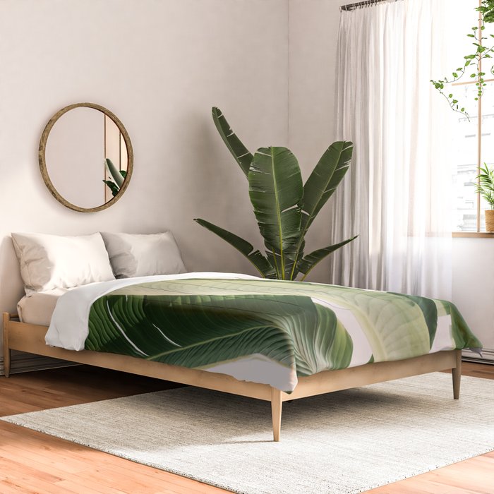Banana Leaf #1 Comforter Gallery Image 2