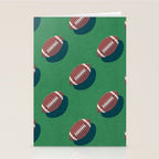 BALLS American Football - pattern Stationery Card Gallery Image 2