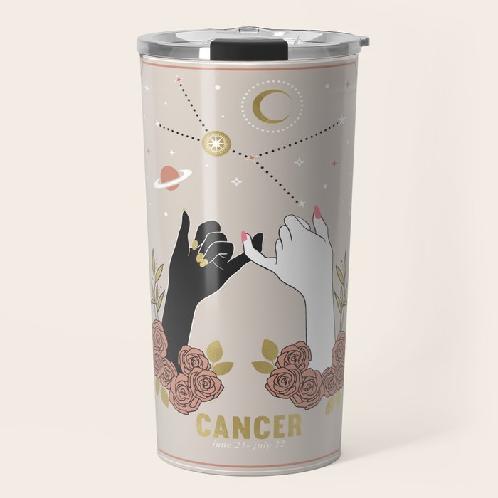 Cancer Zodiac Series Travel Mug Gallery Image 1