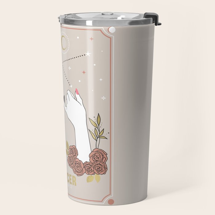 Cancer Zodiac Series Travel Mug Gallery Image 2