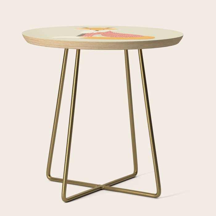 Whimsical Red Fox Side Table Gallery Image 1