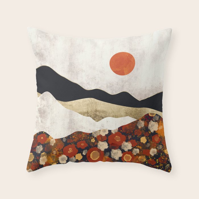 Autumn Field Throw Pillow Gallery Image 6