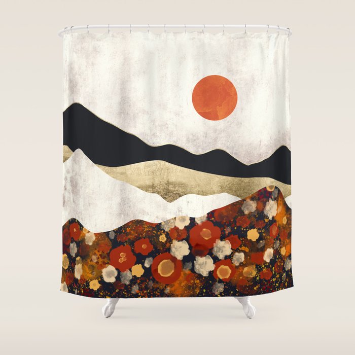 Autumn Field Shower Curtain Gallery Image 1
