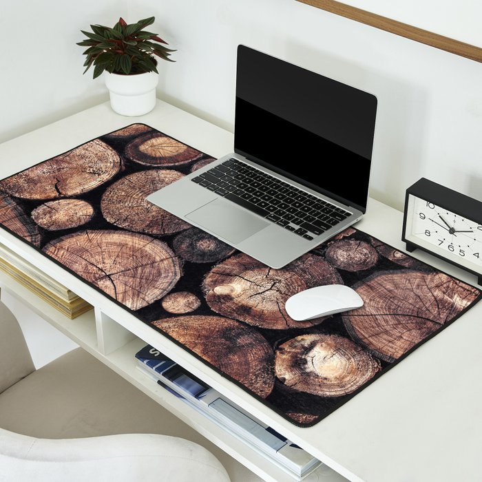 The Wood Holds Many Spirits Desk Mat Gallery Image 2