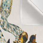Summer Indigo Garden Wall Tapestry Gallery Image 3