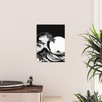 The Great Wave Black and White Inverse Poster Gallery Image 2