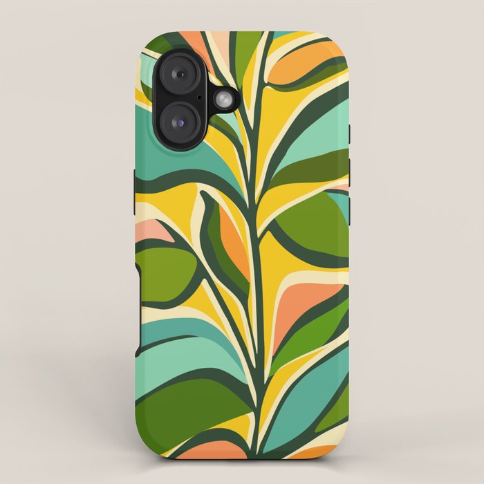 Celebration / Abstract Botanical Series iPhone Case Gallery Image 1