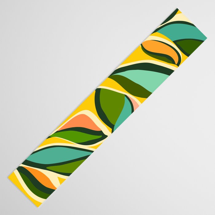 Celebration / Abstract Botanical Series Table Runner Gallery Image 3