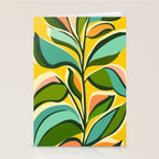Celebration / Abstract Botanical Series Stationery Card Gallery Image 2