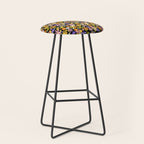 Flower Power Dark Stool Gallery Image 1