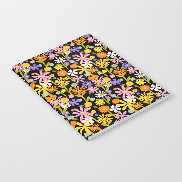 Flower Power Dark Notebook Gallery Image 1