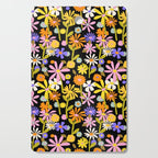 Flower Power Dark Cutting Board Gallery Image 1
