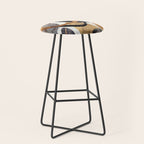 Abstract Pebbles III Stool Gallery Image 1