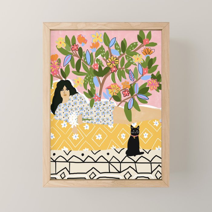 Paint Me Like One of Your French Ladies Mini Art Print Gallery Image 1