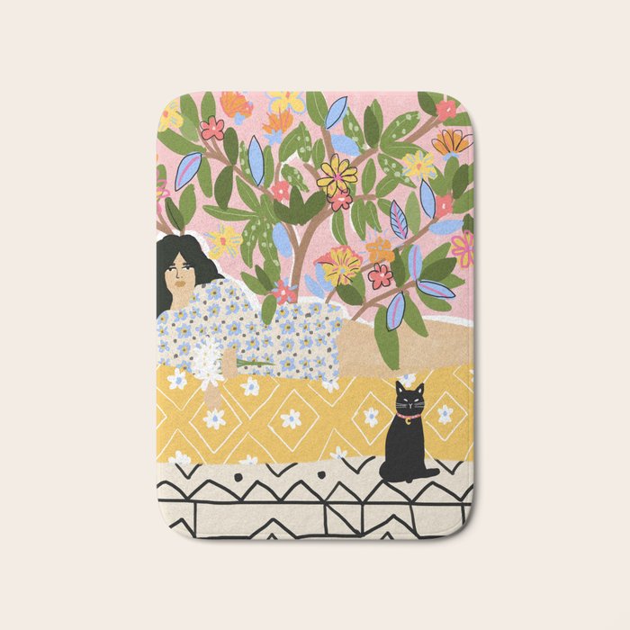 Paint Me Like One of Your French Ladies Bath Mat Gallery Image 1