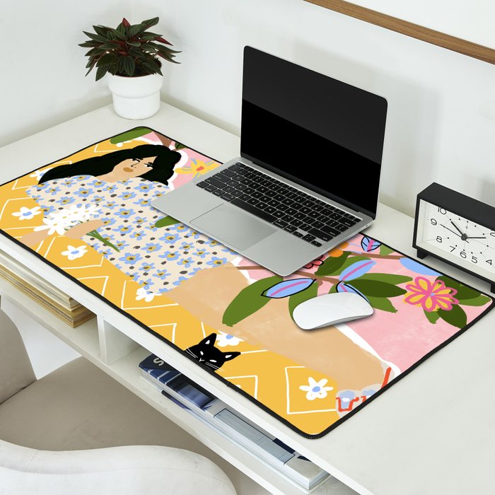 Paint Me Like One of Your French Ladies Desk Mat Gallery Image 2