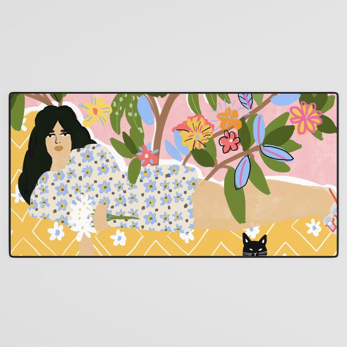 Paint Me Like One of Your French Ladies Desk Mat Gallery Image 3
