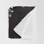 Mushroom Moon Throw Blanket Gallery Image 3