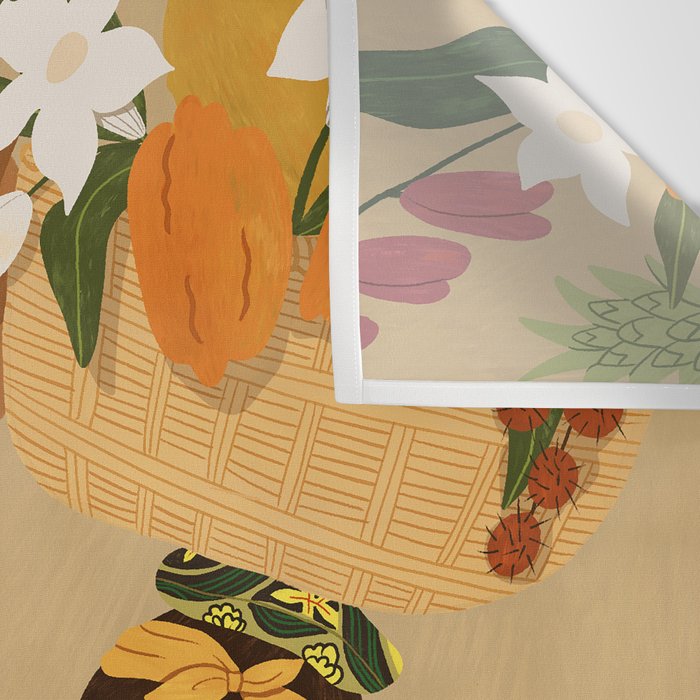 Opps I dropped my Papaya Wall Tapestry Gallery Image 3