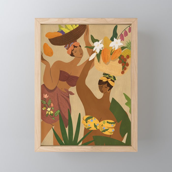 Opps I dropped my Papaya Mini Art Print Gallery Image 1