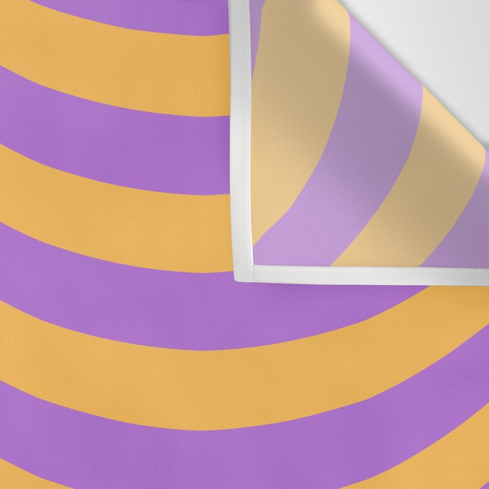 Wavy Stripes in Green, Pink, Purple & Yellow Wall Tapestry Gallery Image 3
