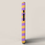 Wavy Stripes in Green, Pink, Purple & Yellow iPhone Case Gallery Image 2