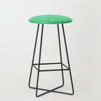 Colorful abstract fun line doodle art pattern Stool Gallery Image 1