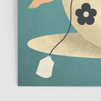 Lady in a Chamomile Tea Bath Poster Gallery Image 3