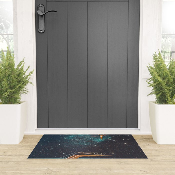 Dive into a Fresh World Welcome Mat Gallery Image 3