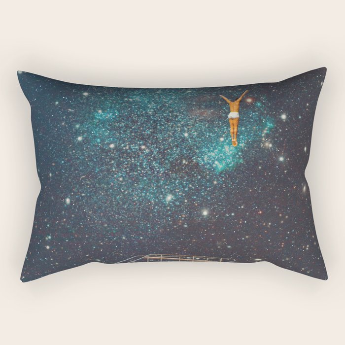 Dive into a Fresh World Rectangular Pillow Gallery Image 2