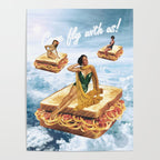 Sandwich Airlines - Come fly with us! Poster Gallery Image 4