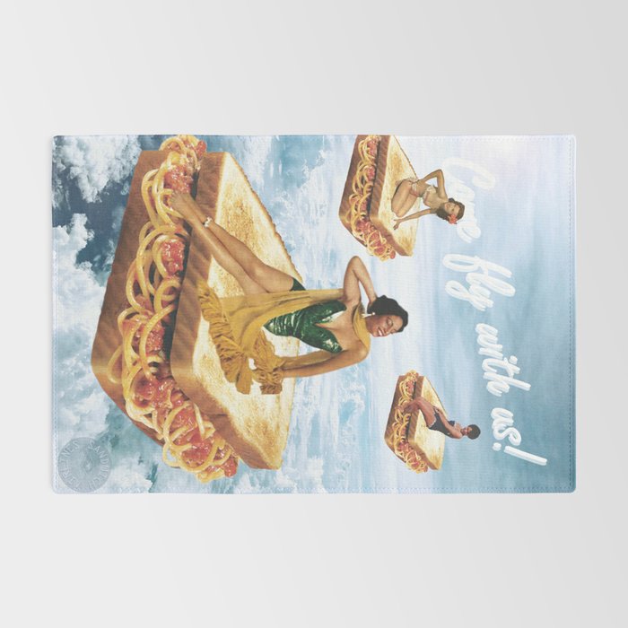 Sandwich Airlines - Come fly with us! Rug Gallery Image 2