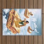 Sandwich Airlines - Come fly with us! Outdoor Rug Gallery Image 1