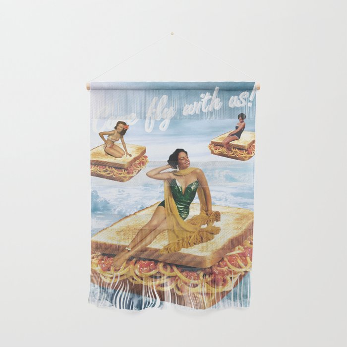 Sandwich Airlines - Come fly with us! Wall Hanging Gallery Image 1