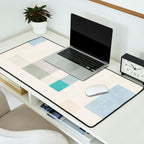 Minimalist Neutral Pastel Tones Artwork Desk Mat Gallery Image 2