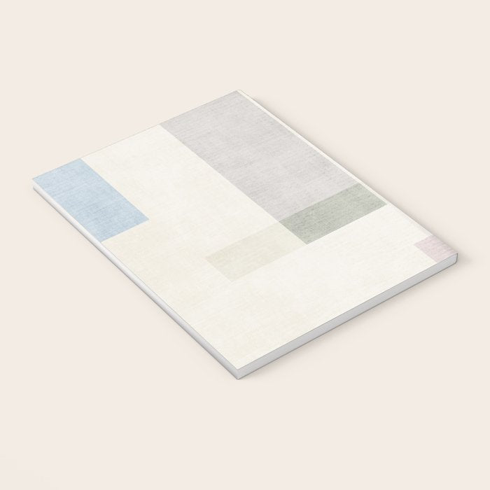 Minimalist Neutral Pastel Tones Artwork Notebook Gallery Image 3