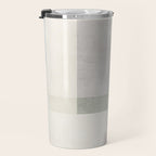 Minimalist Neutral Pastel Tones Artwork Travel Mug Gallery Image 3