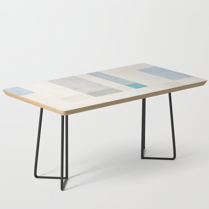 Minimalist Neutral Pastel Tones Artwork Coffee Table Gallery Image 1