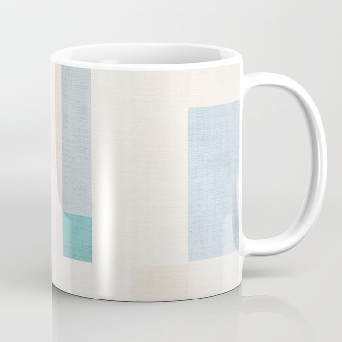 Minimalist Neutral Pastel Tones Artwork Coffee Mug Gallery Image 1