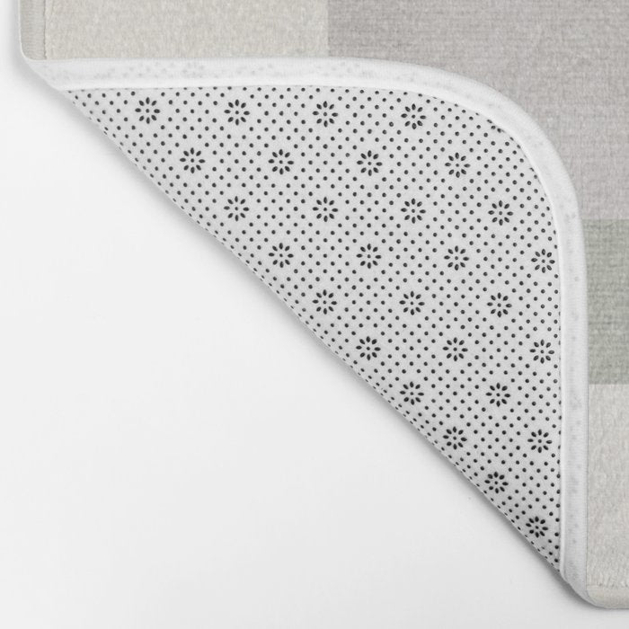 Minimalist Neutral Pastel Tones Artwork Bath Mat Gallery Image 2
