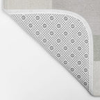 Minimalist Neutral Pastel Tones Artwork Bath Mat Gallery Image 2