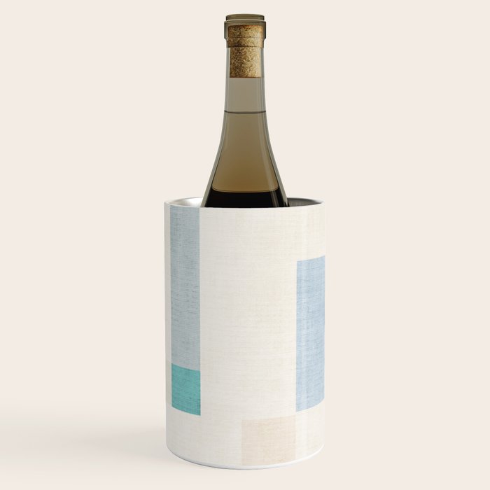 Minimalist Neutral Pastel Tones Artwork Wine Chiller Gallery Image 3