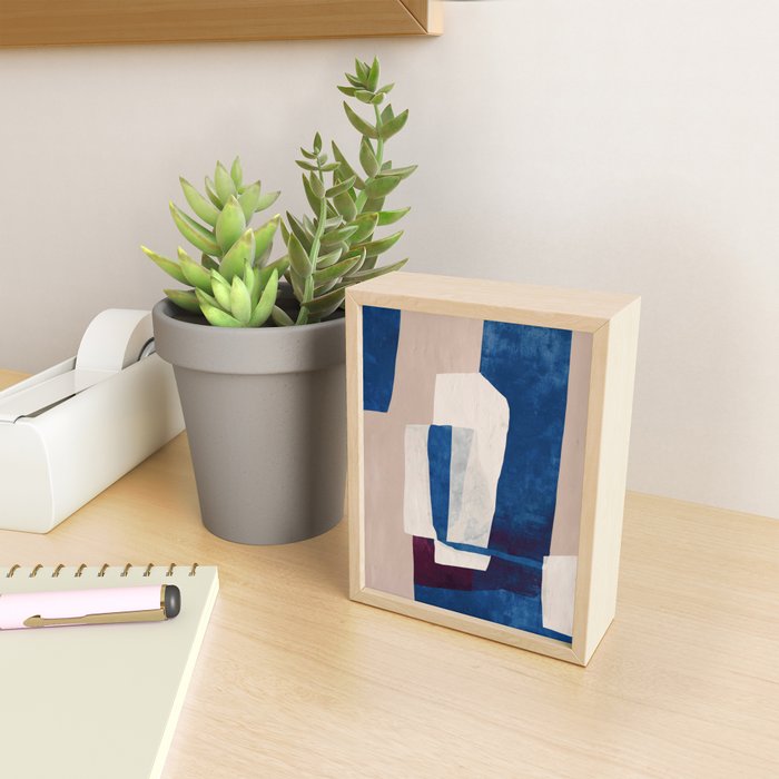 Quiet Geometry Mini Art Print Gallery Image 2