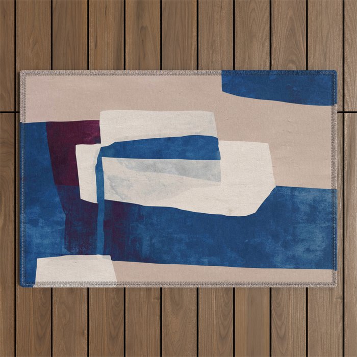 Quiet Geometry Outdoor Rug Gallery Image 1