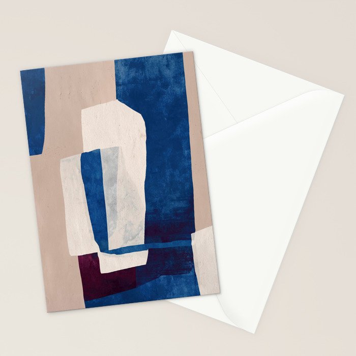 Quiet Geometry Stationery Card Gallery Image 2