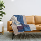 Quiet Geometry Throw Blanket Gallery Image 1