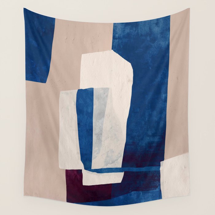 Quiet Geometry Wall Tapestry Gallery Image 4