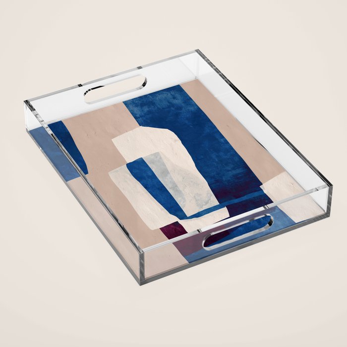 Quiet Geometry Acrylic Tray Gallery Image 1