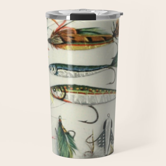Fishing Lures Travel Mug Gallery Image 1