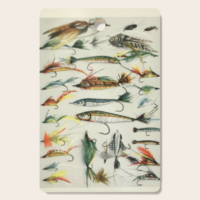 Fishing Lures Cutting Board Gallery Image 1